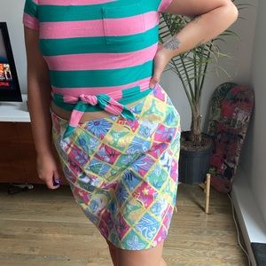 Colorful Patterned Women's Shorts